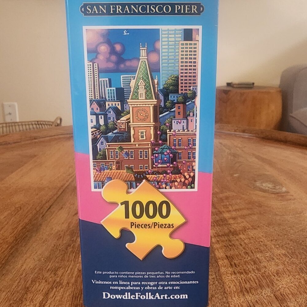 Dowdle San Francisco Pier 1000 Piece Puzzle - New & Sealed - Picture 2 of 4